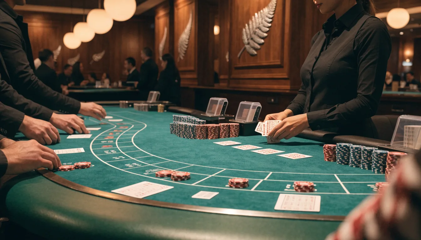Blackjack Tables in New Zealand: Rules and Play
